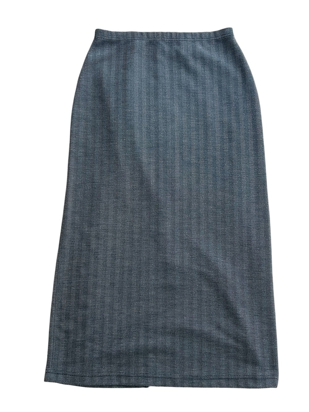 Vtg Carolina Colours Women’s Herringbone High Midi Slip Maxi Skirt Size M